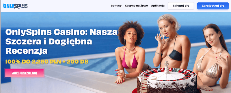 OnlySpins to niezawodne, licencjonowane kasyno